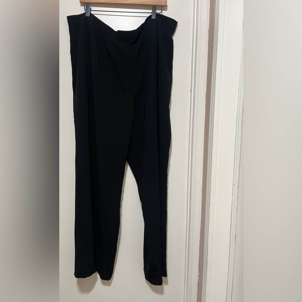 Nordstrom Encore Women's Size 24W Trousers Pants Elastic Back Waist NWT